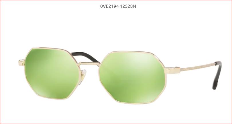  light green mirror green / pale gold